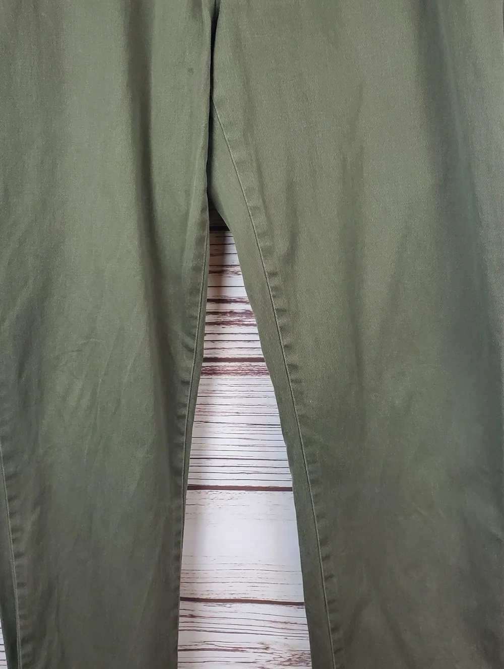 J.Crew Stretch Mens 34x34 770 Green Khaki Chino Pants